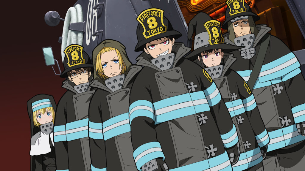 Fire Force Characters Special Fire Force Company K