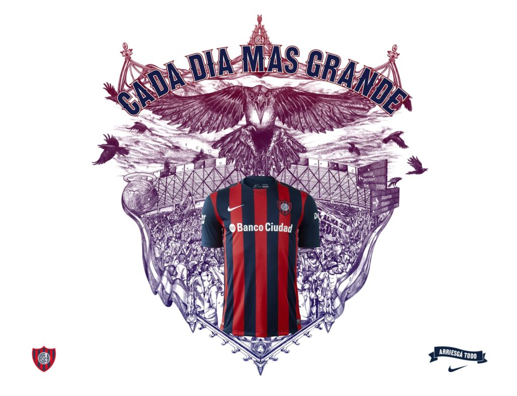 San Lorenzo, con nueva marca y camisetas renovadas este