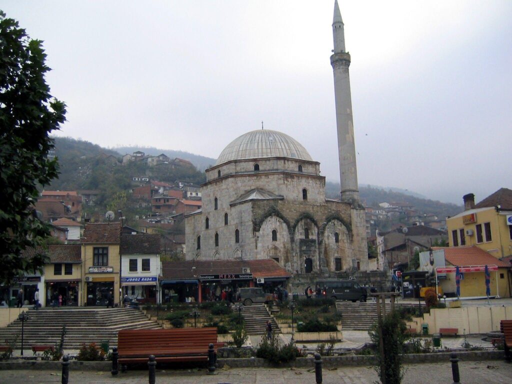 Religious Sinan Pasha Mosque Prizren Kossovo Sinanpashamosque