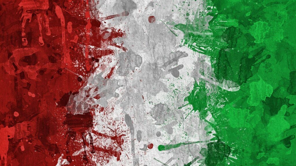 Italian Flag 2K Wallpapers