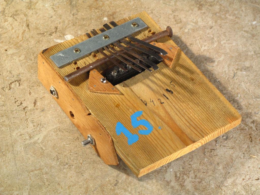 Trash Kalimba Musical Instrument Steps