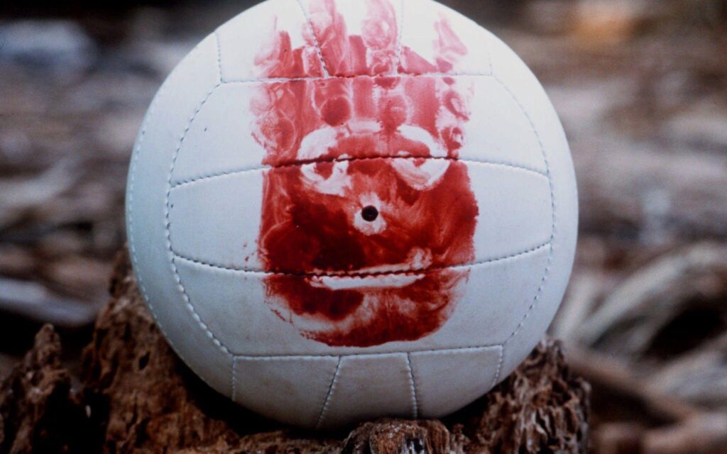 Movies, blood, volleyball, Wilson, Cast Away Wallpapers