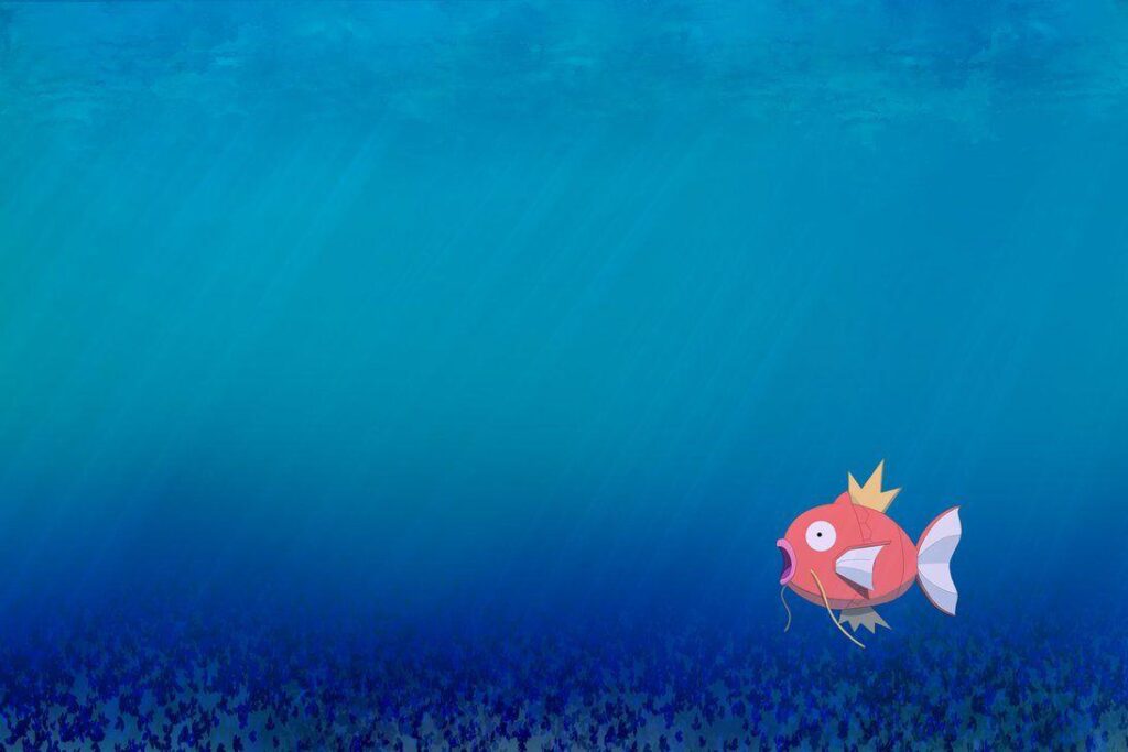 Lonely Magikarp Wallpapers by Kayachlata