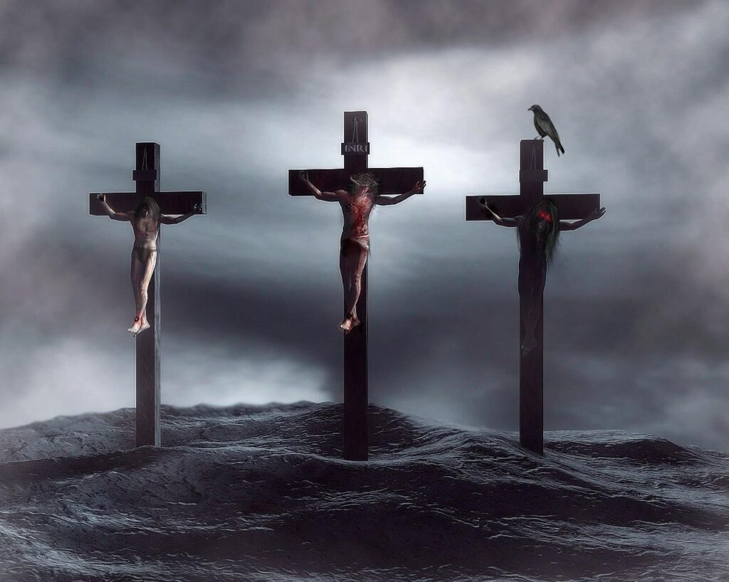 Three crosses Wallpapers and Backgrounds Wallpaper