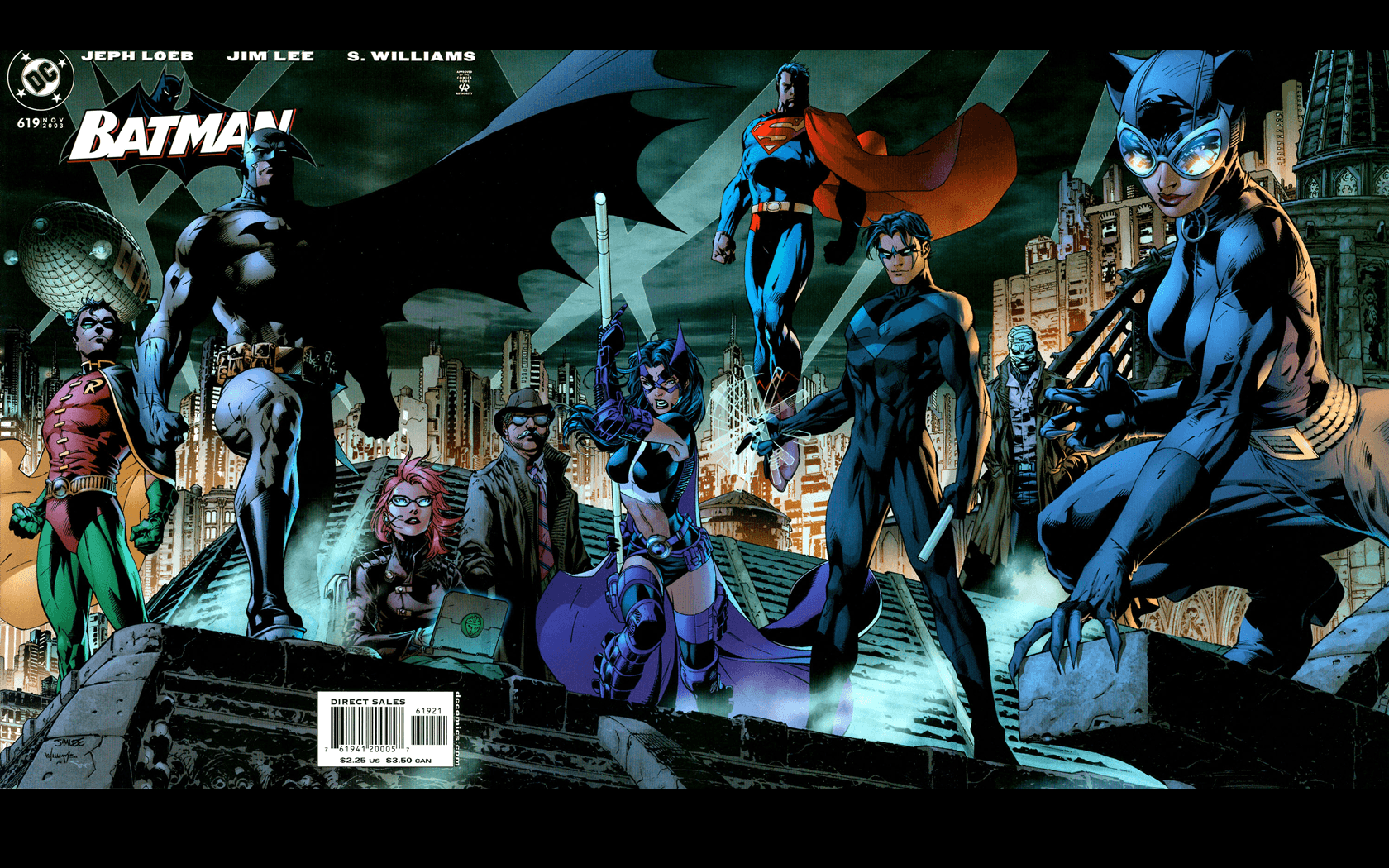 Batman, Robin, DC Comics, Superman, Catwoman, huntress, oracle
