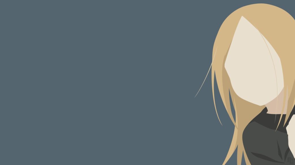 Usagi drop anime girls kaga rin minimalism wallpapers and backgrounds