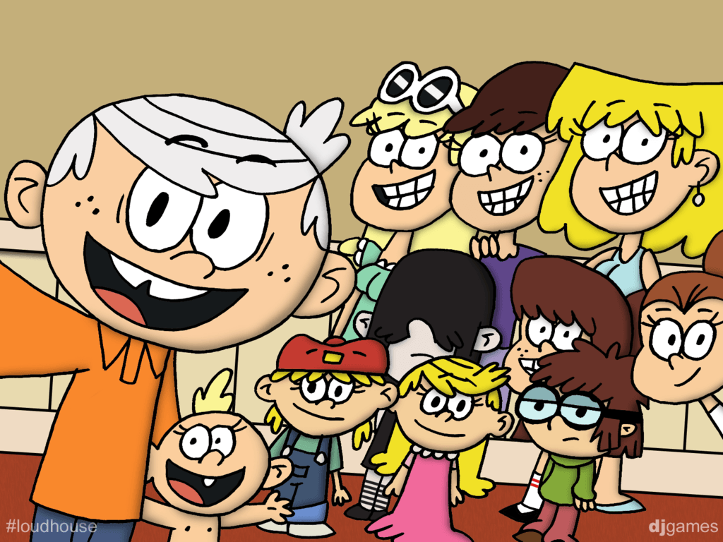 The Loud House Character Sprites by kevin