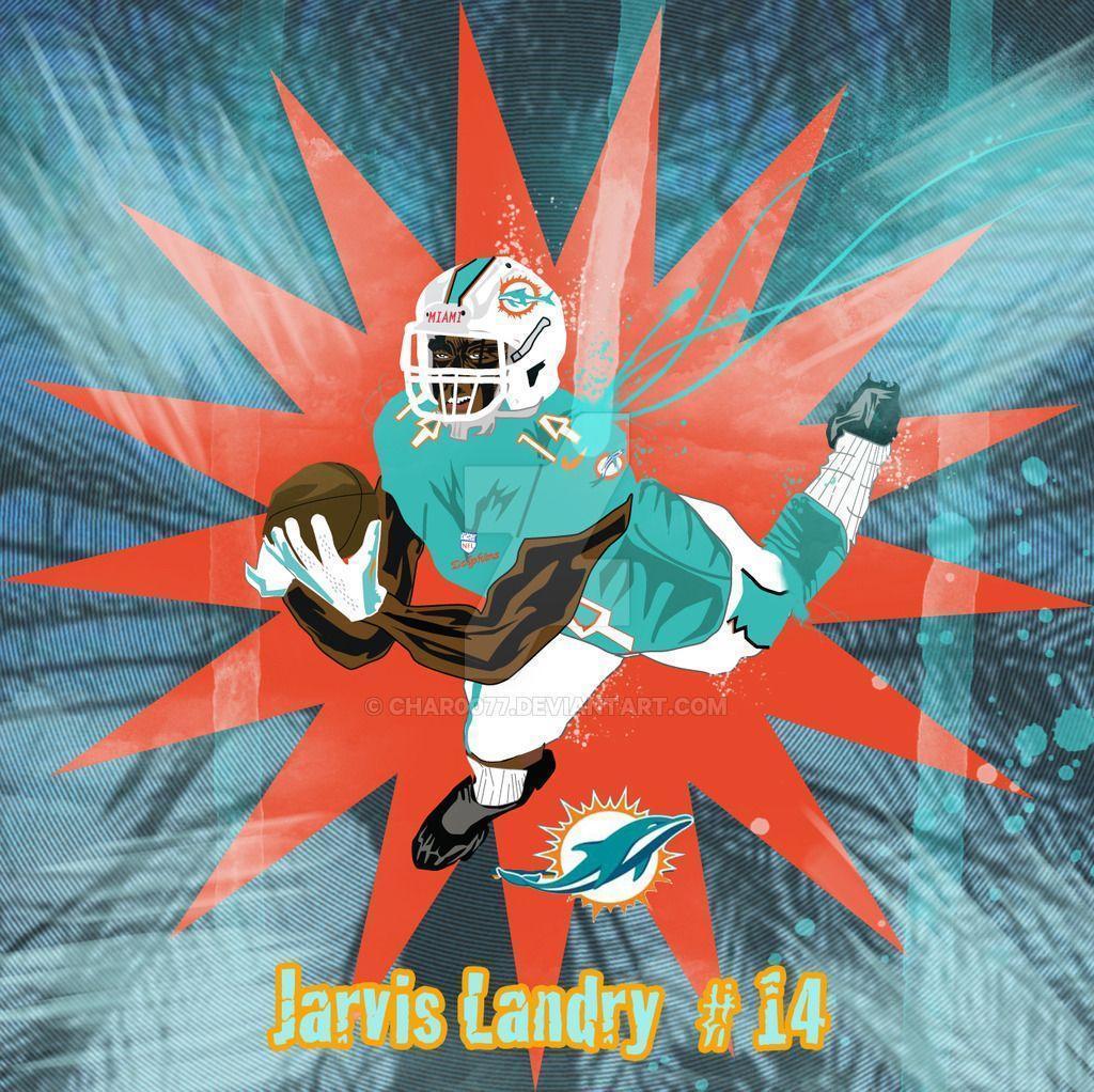 Miami Dolphins Jarvis Landry by char