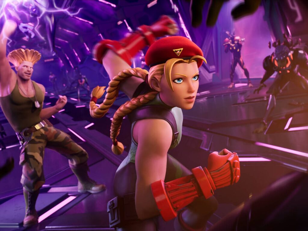 Fortnite getting another round of Street Fighter characters with Cammy and Guile