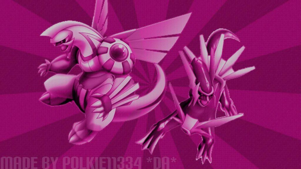 Pokemon DiamondPearl DialgaPalkia Wallpaper! by Polkie on