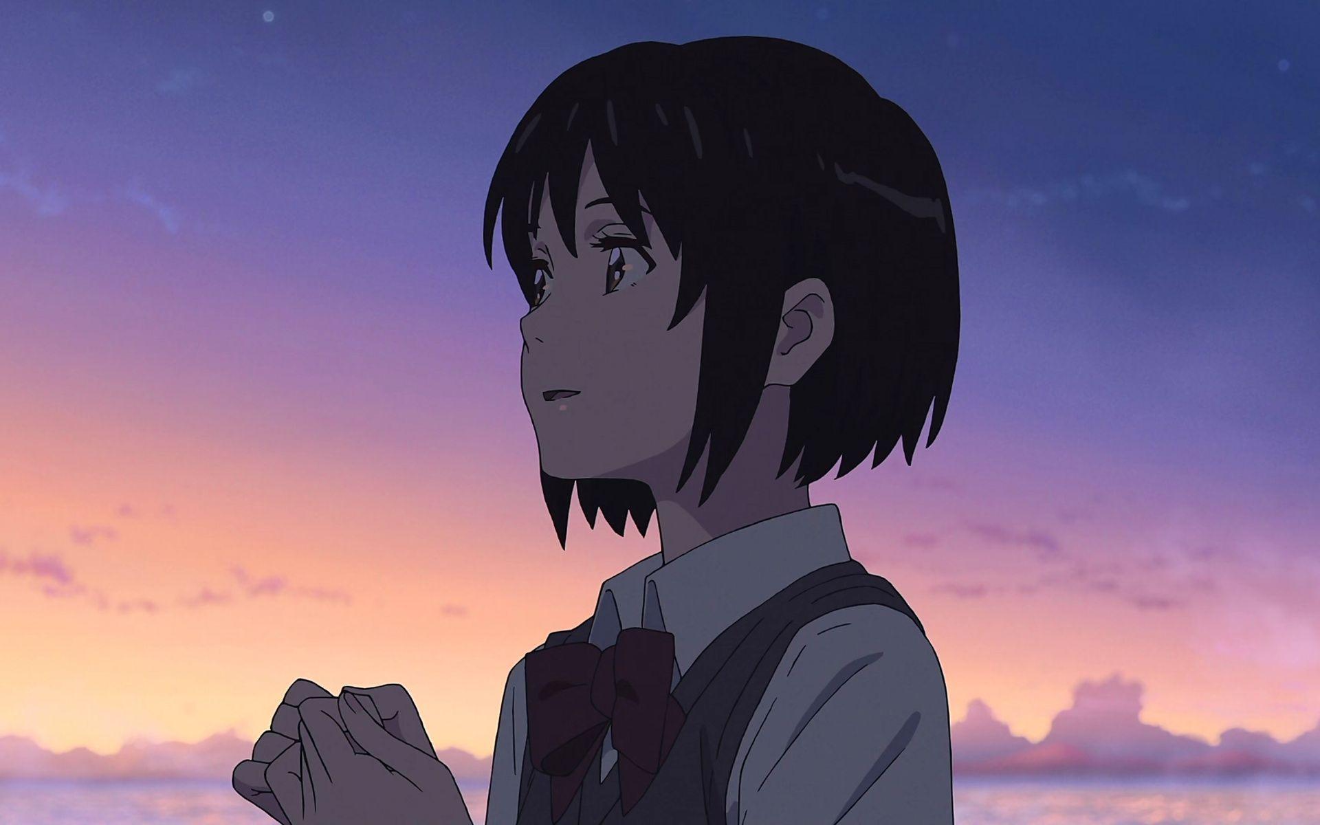 Downaload Cute, Mitsuha Miyamizu, Kimi no Na wa, animated movie