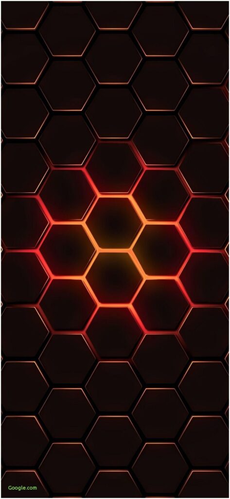 Iphone wallpapers k Inspirational × Hexagon Geometry k