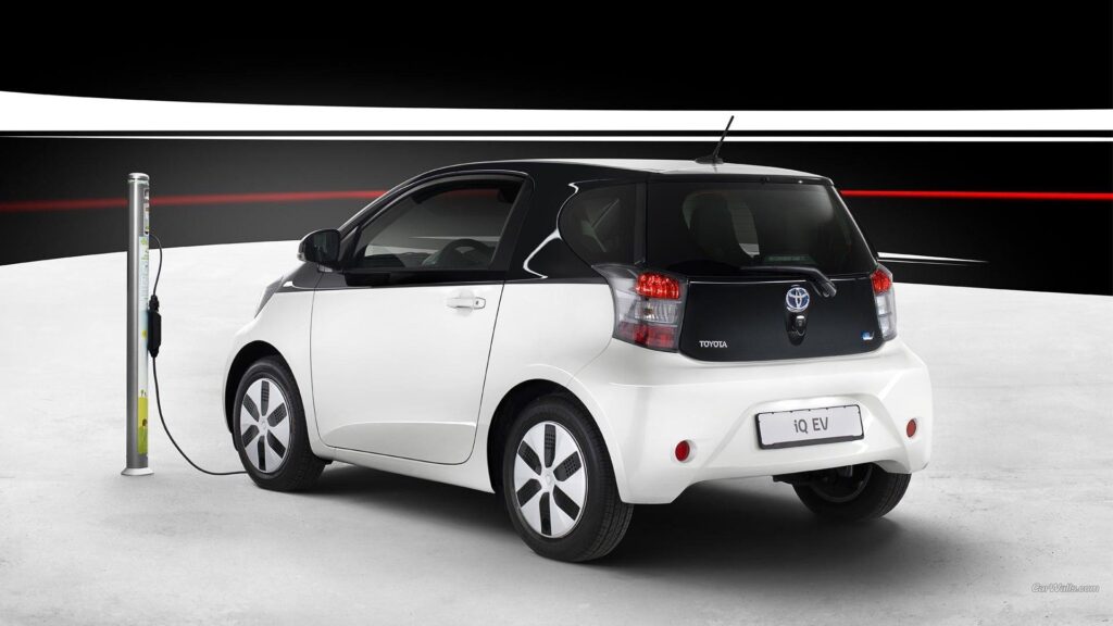 Toyota iq car electric cars wallpapers and backgrounds