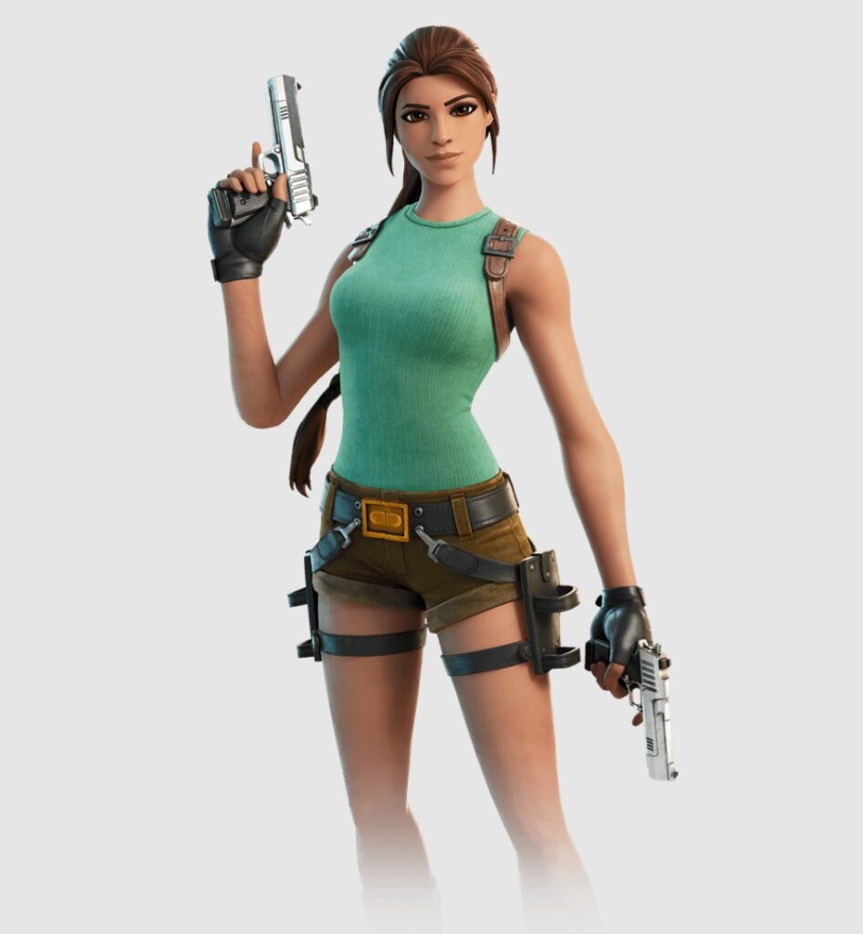 Lara Croft Fortnite wallpapers