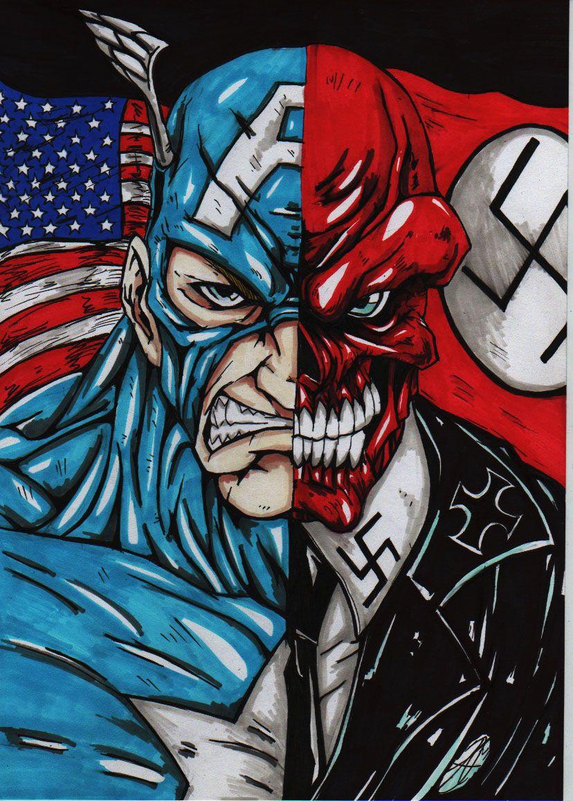 Wallpaper of Red Skull Captain America Wallpapers