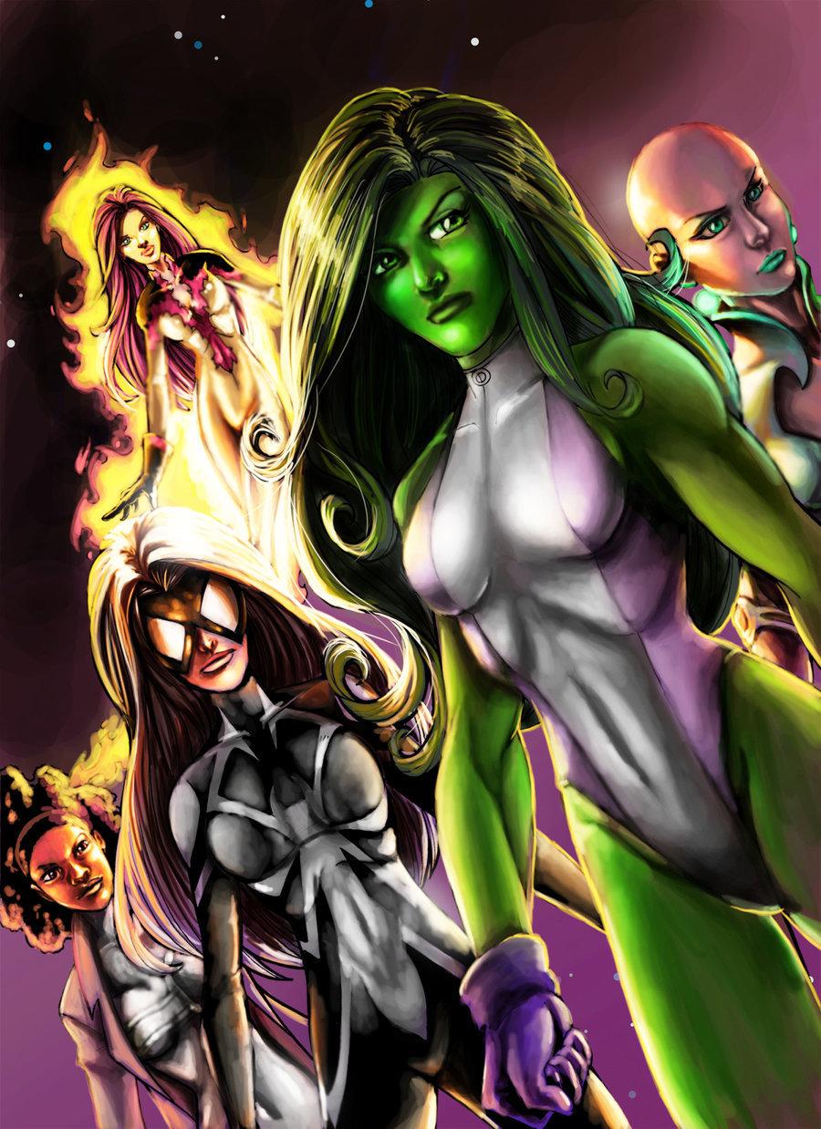 Femme Fatales Wallpaper Lady Avengers Assemble! 2K wallpapers and