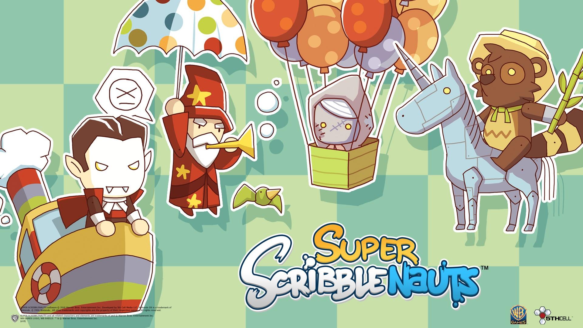 Brighten Up Your Dull Desk 4K with Super Scribblenauts Wallpapers