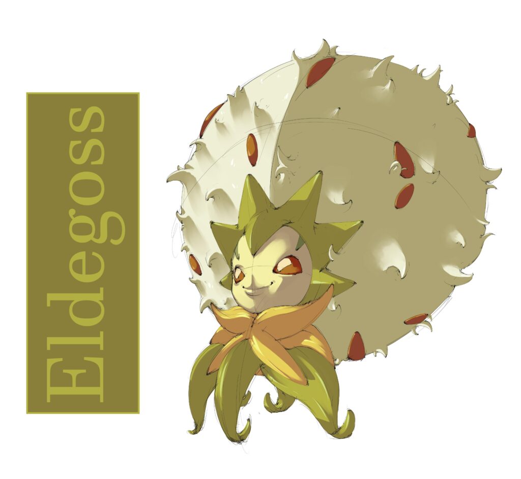 Eldegoss || Pokemon by kirigirimaii on Newgrounds