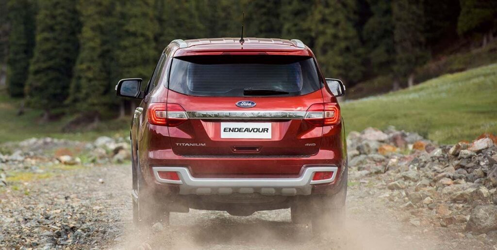 Ford Endeavour Rear High Resolution Pictures
