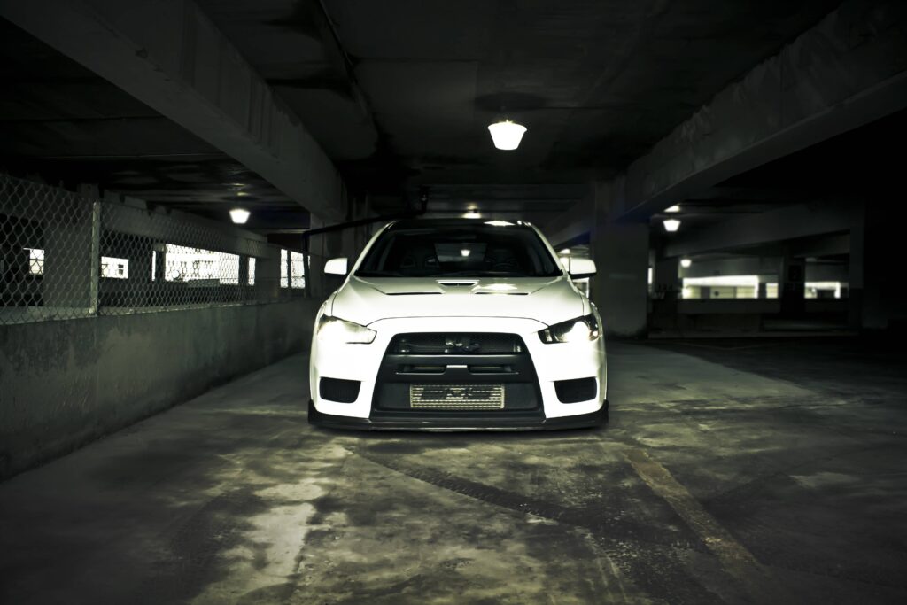 Wallpapers mitsubishi, lancer, evolution, evo , evo x, white