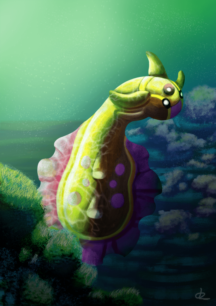 Creature Under the Sea by LadyTomatoesdeviantart on @DeviantArt