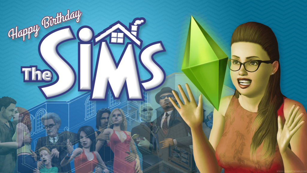 The Sims Anniversary Wallpapers!