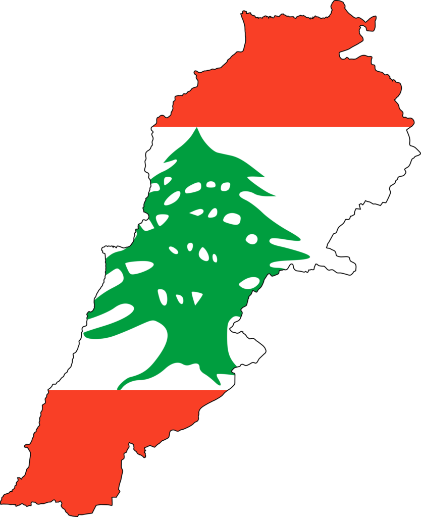 Lebanon Flag Map Lebanon, officially known as the Lebanese