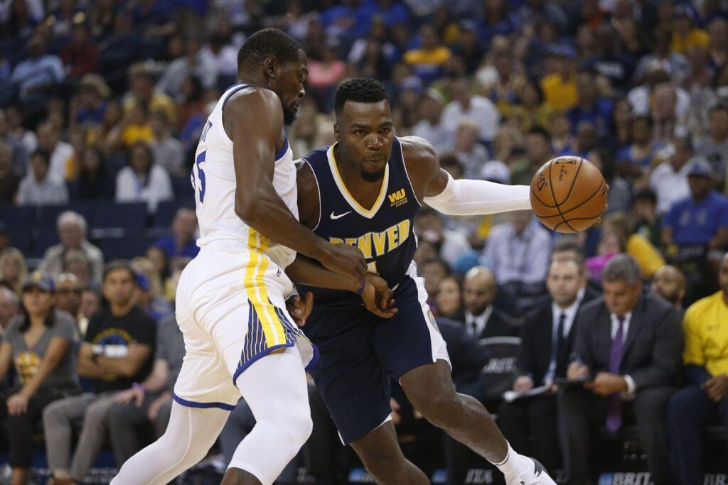 Video Paul Millsap’s first action as a Denver Nugget