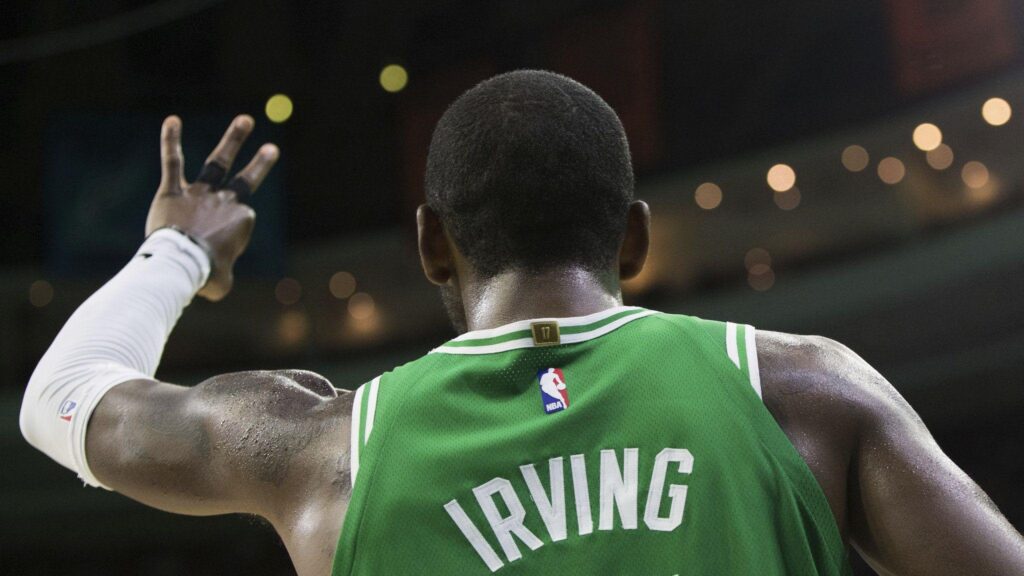 Celtics news Kyrie Irving hails Boston as a ‘real, live sports city’