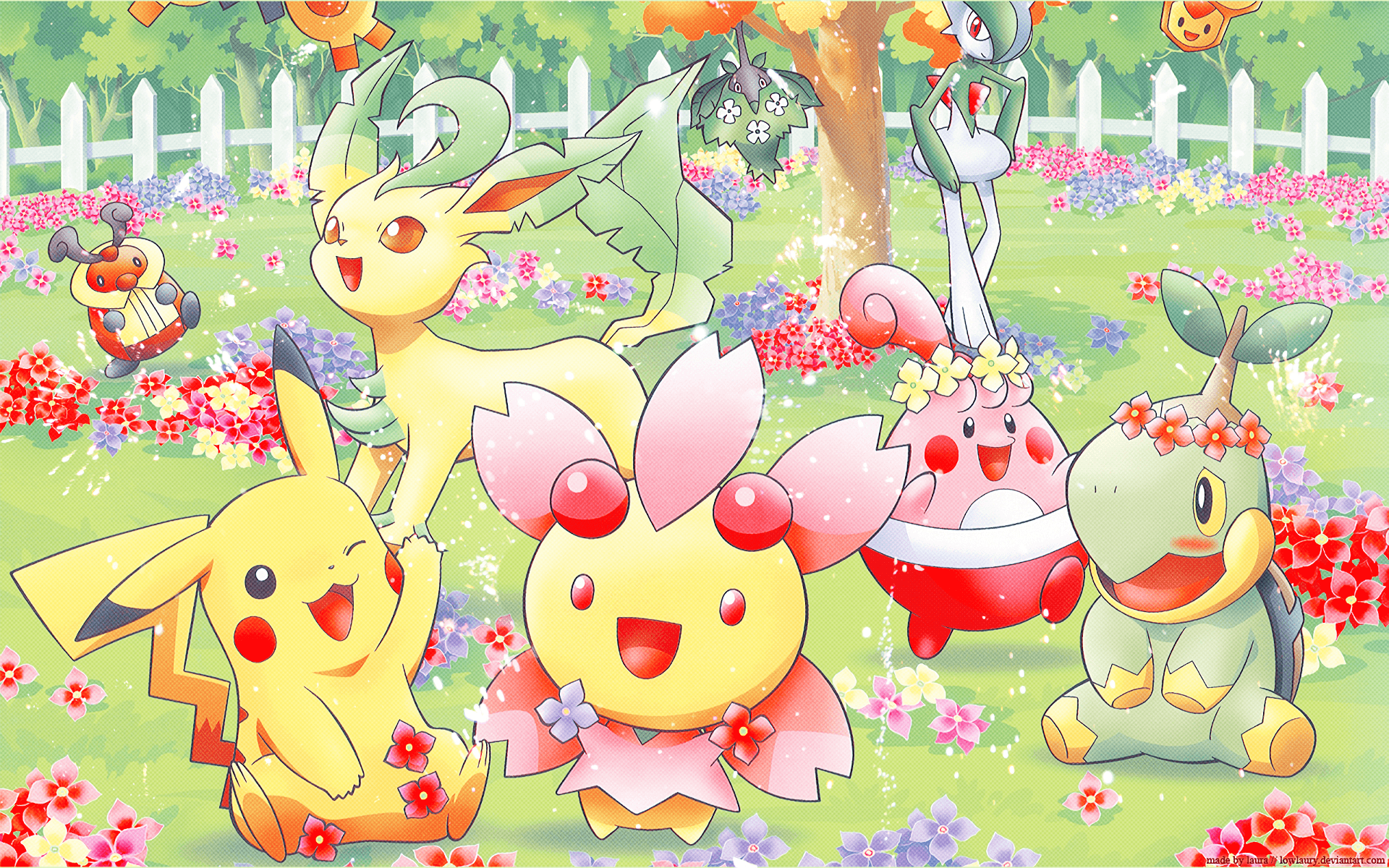 Pokémon Spring 2K Wallpapers and Backgrounds Wallpaper