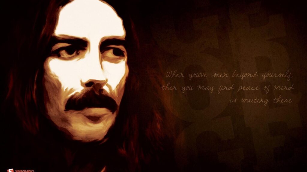 George harrison mind faces smashing magazine musicians wallpapers