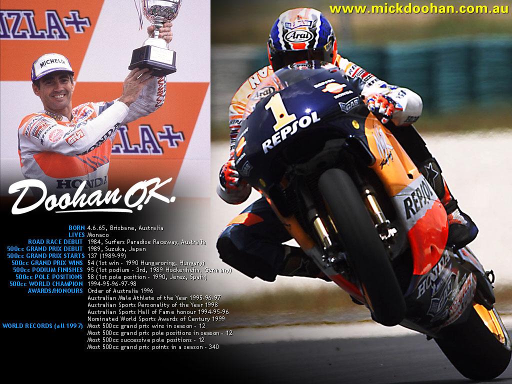 Mick Doohan Official Website  times cc MotoGP World