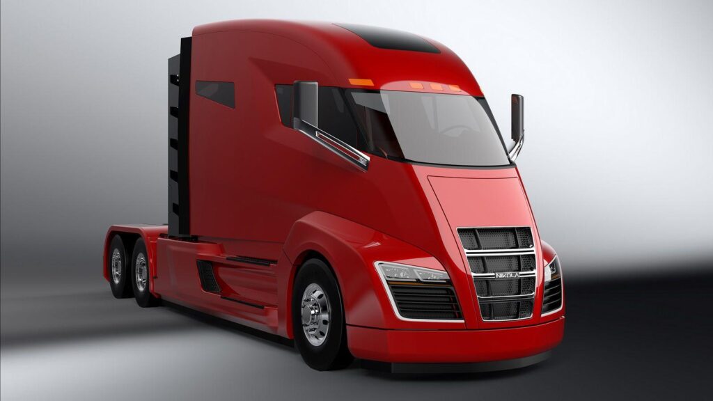 Nikola Motor Presents Electric Truck Concept With , Miles Range