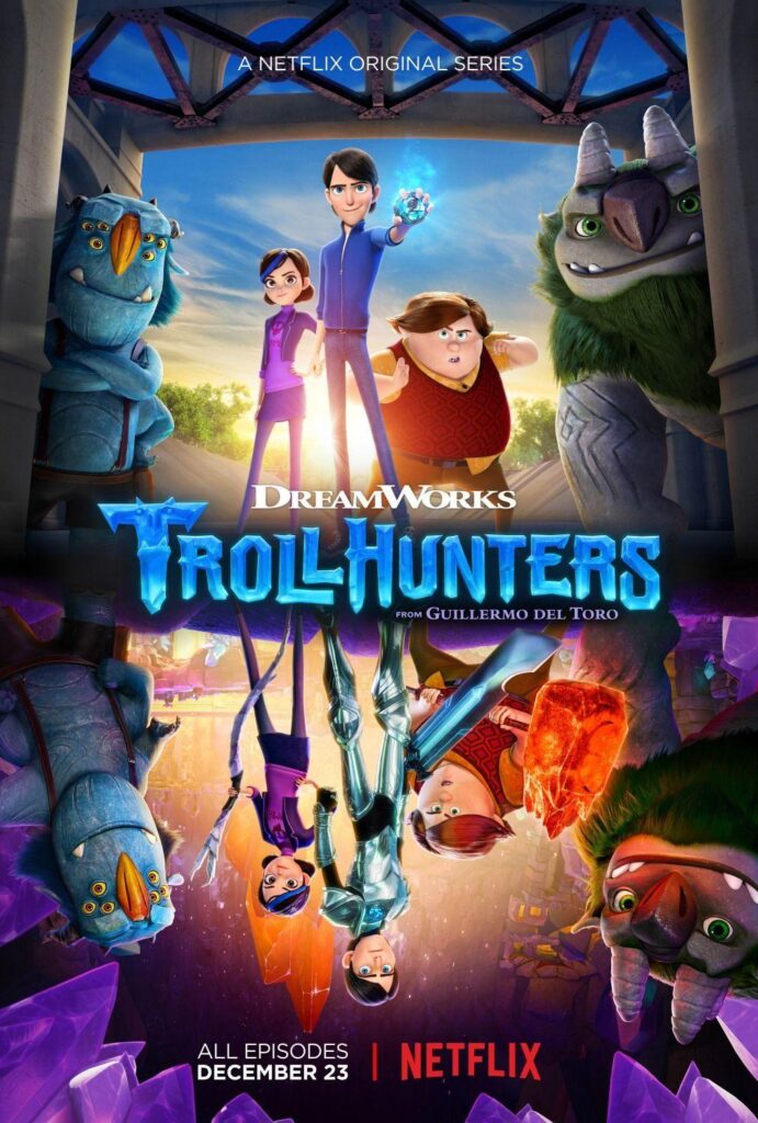 Trollhunters Netflix Animated Series Poster
