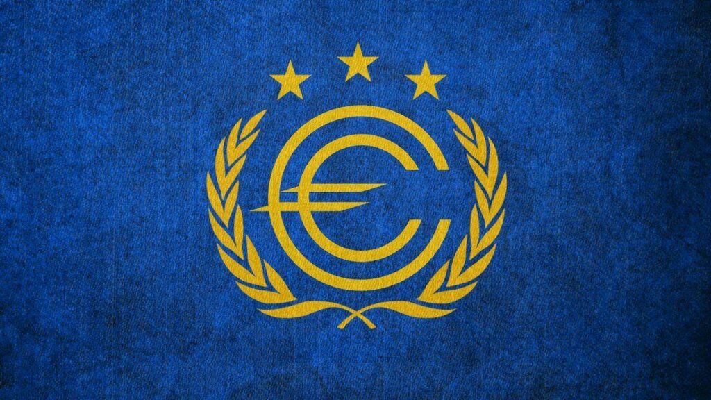 FALLOUT Flag of the European Commonwealth by okiir