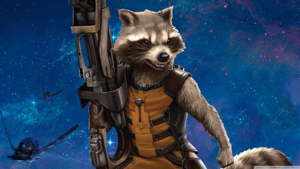 Rocket Raccoon 2K desk 4K wallpapers High Definition