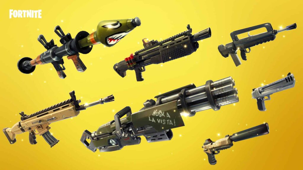 Another Fortnite update arrives with more weapon changes