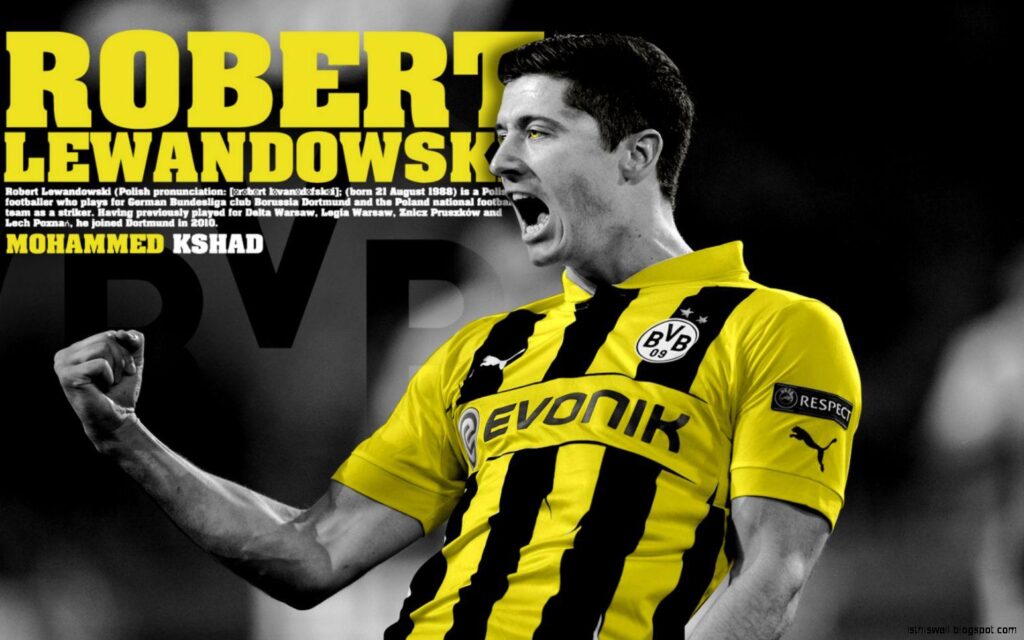 Robert Lewandowski Dortmund Wallpapers Cool Soccer Wallpapers