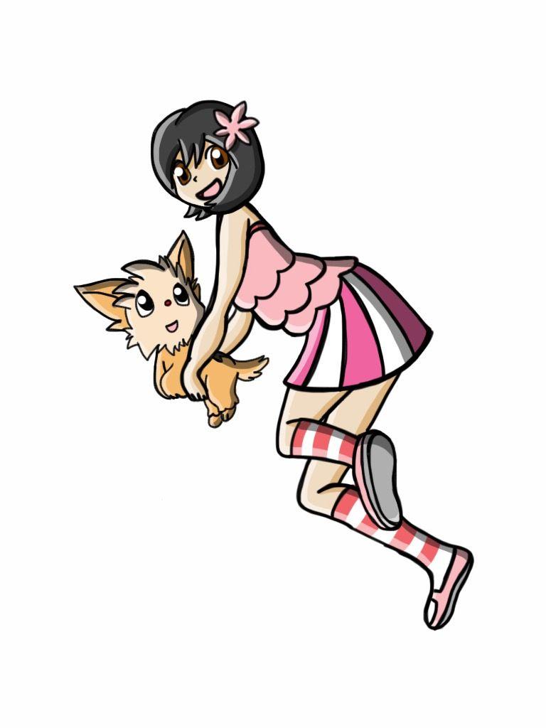 Emily with Lillipup