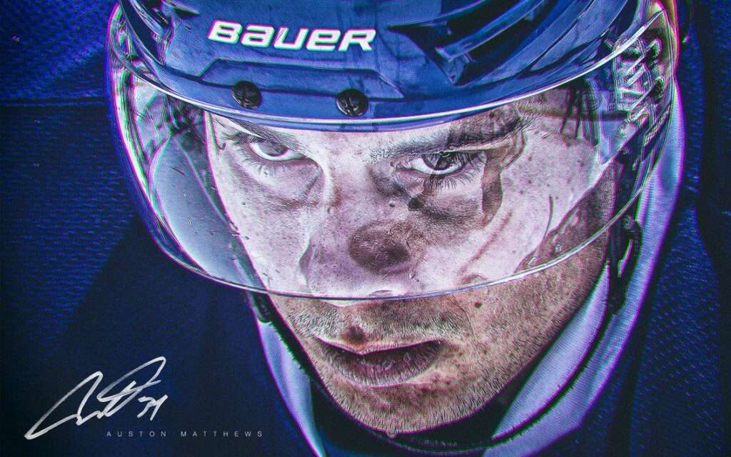 Toronto Maple Leafs Auston Matthews Wallpapers 2K by boubabi on