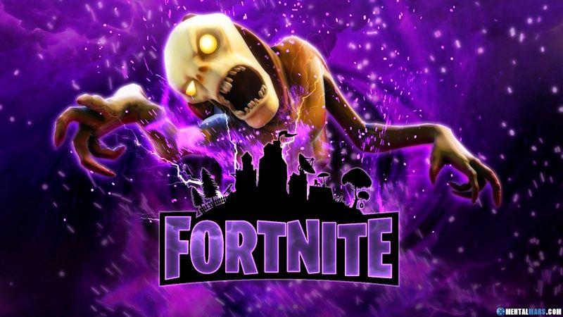 Awesome Fortnite Wallpapers with a Husk coming from the Storm to grab you by the face and pull you into the game