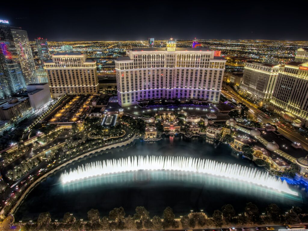 The Fountains at Bellagio 2K desk 4K wallpapers Widescreen High