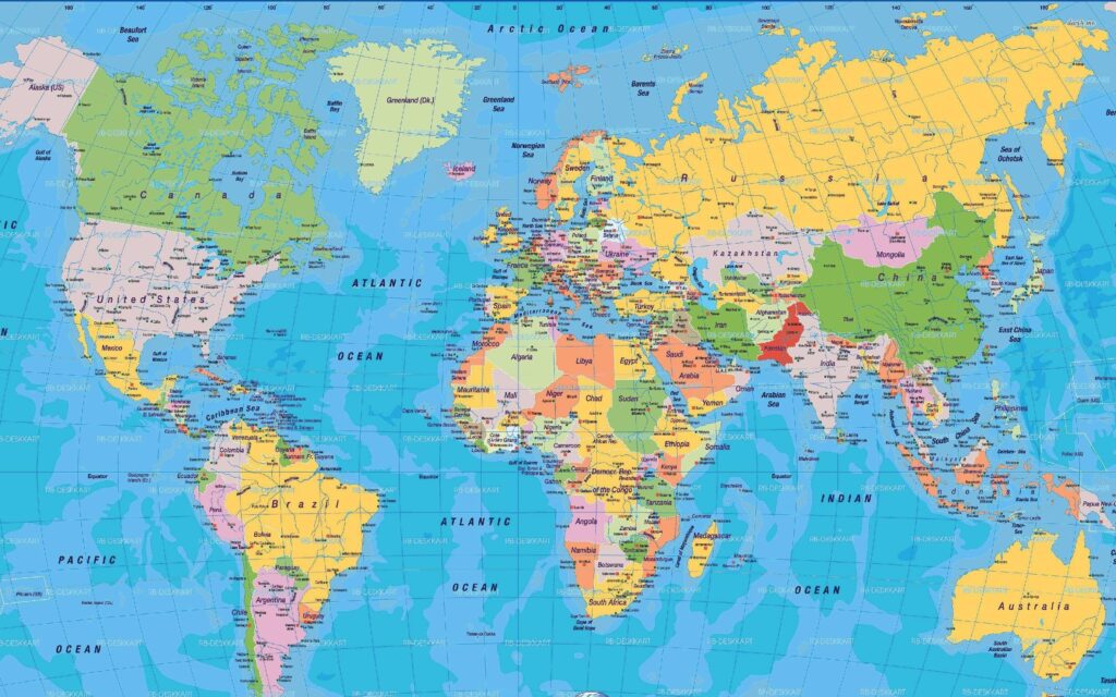 World Map In High Definition Fresh 2K World Map Wallpapers