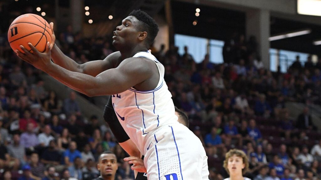 Zion impressive with points in Duke debut