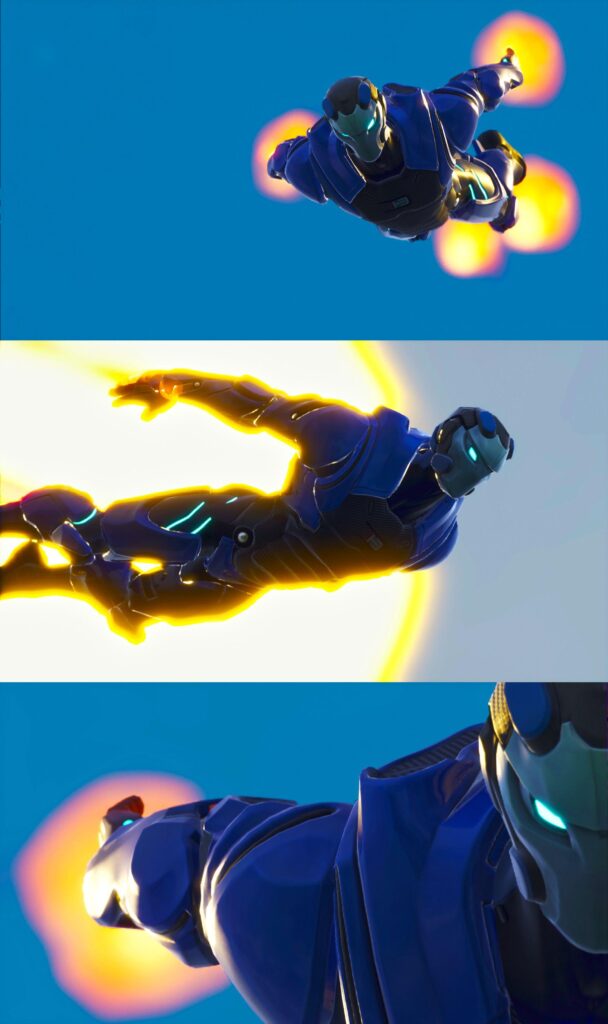 Few Shots of the Carbide Skin With The Helmet On