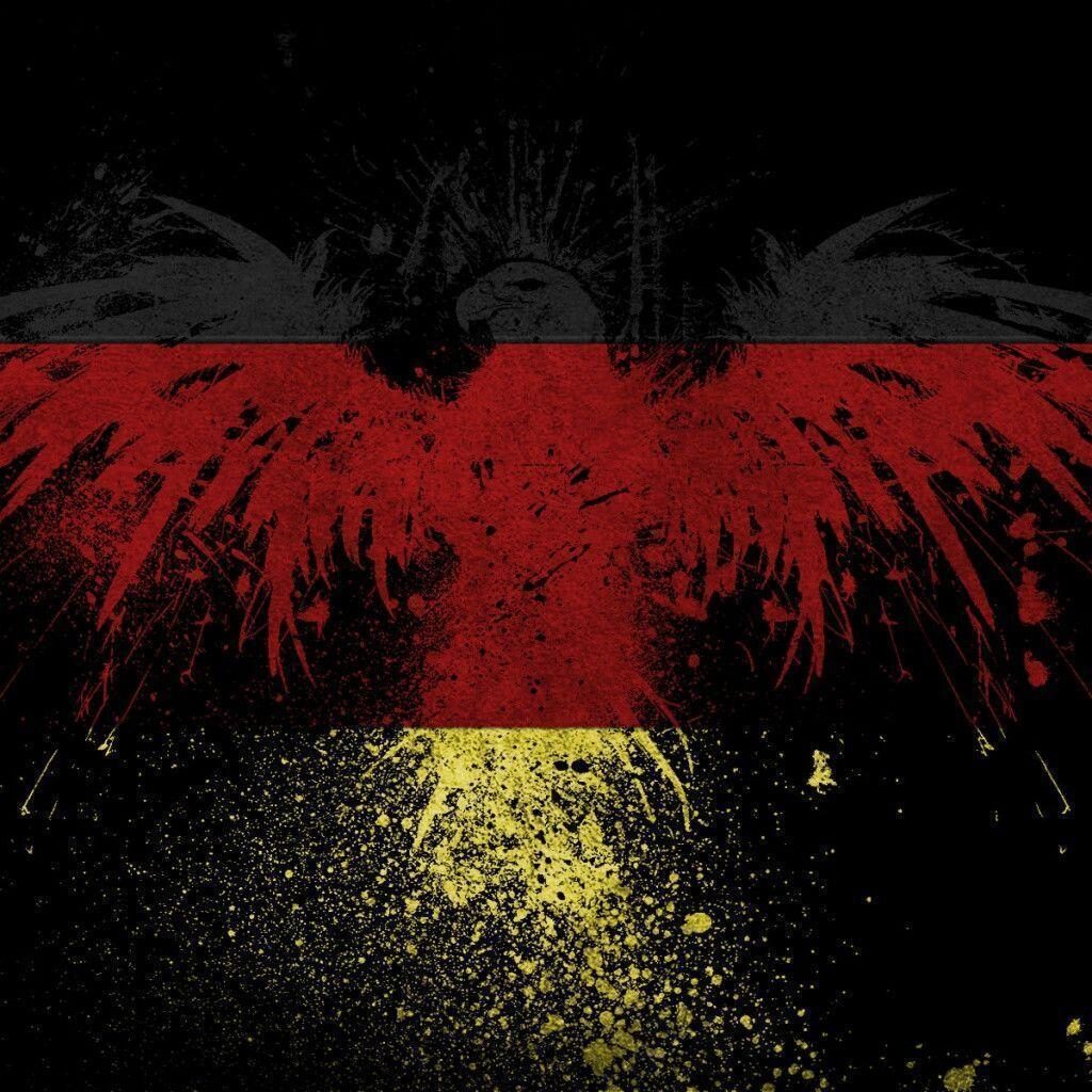 German Eagle Flag iPad & Wallpapers