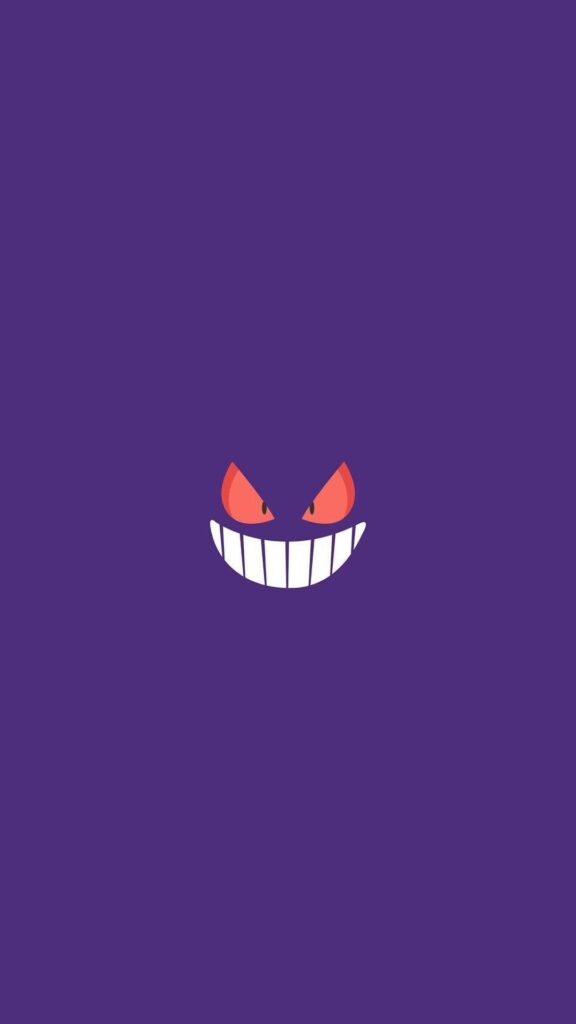 Gengar Pokemon Character iPhone 2K Wallpapers HD