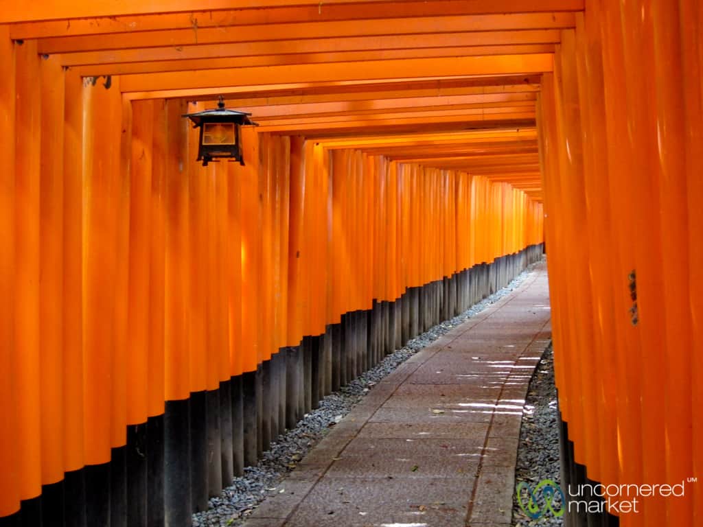 Awesome Vermillion Gates of Fushimi Inari Shrine