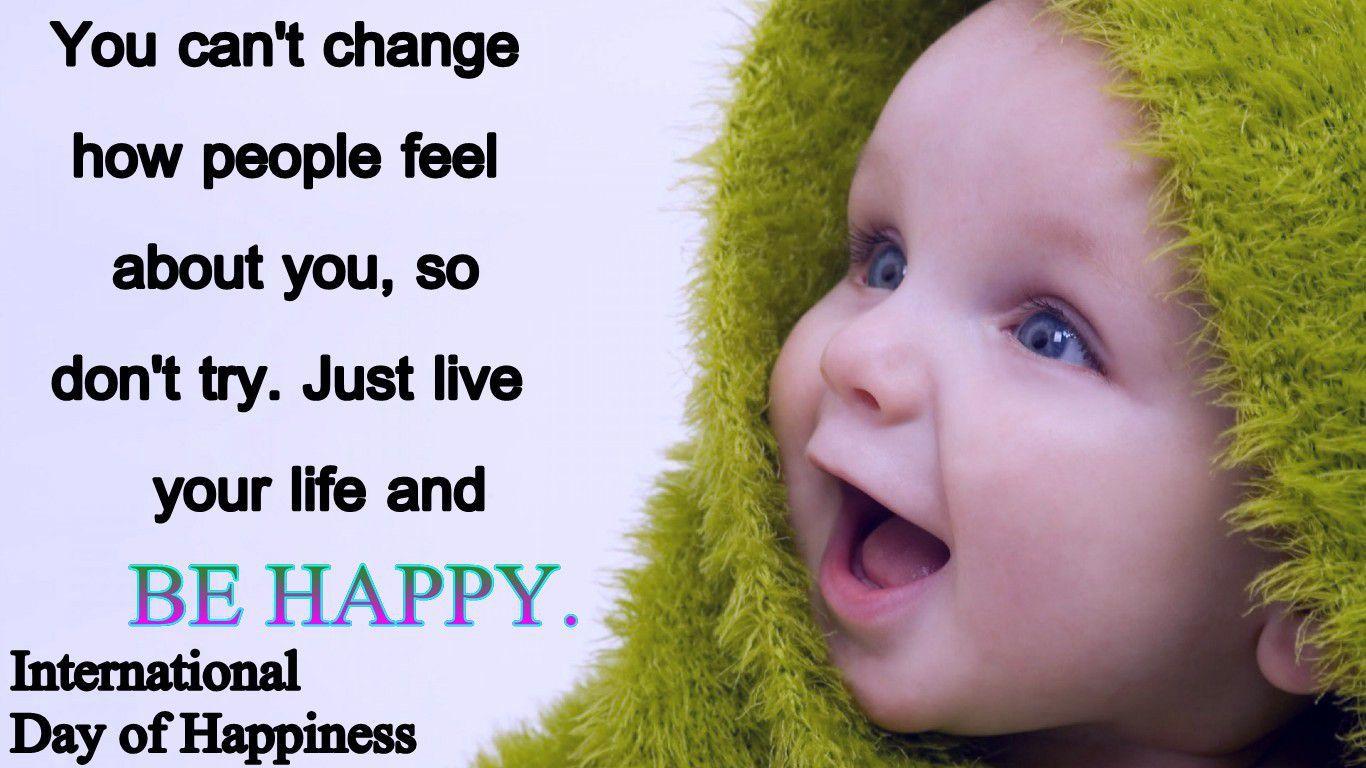 International Day Of Happiness March th Wishes Quotes Wallpapers