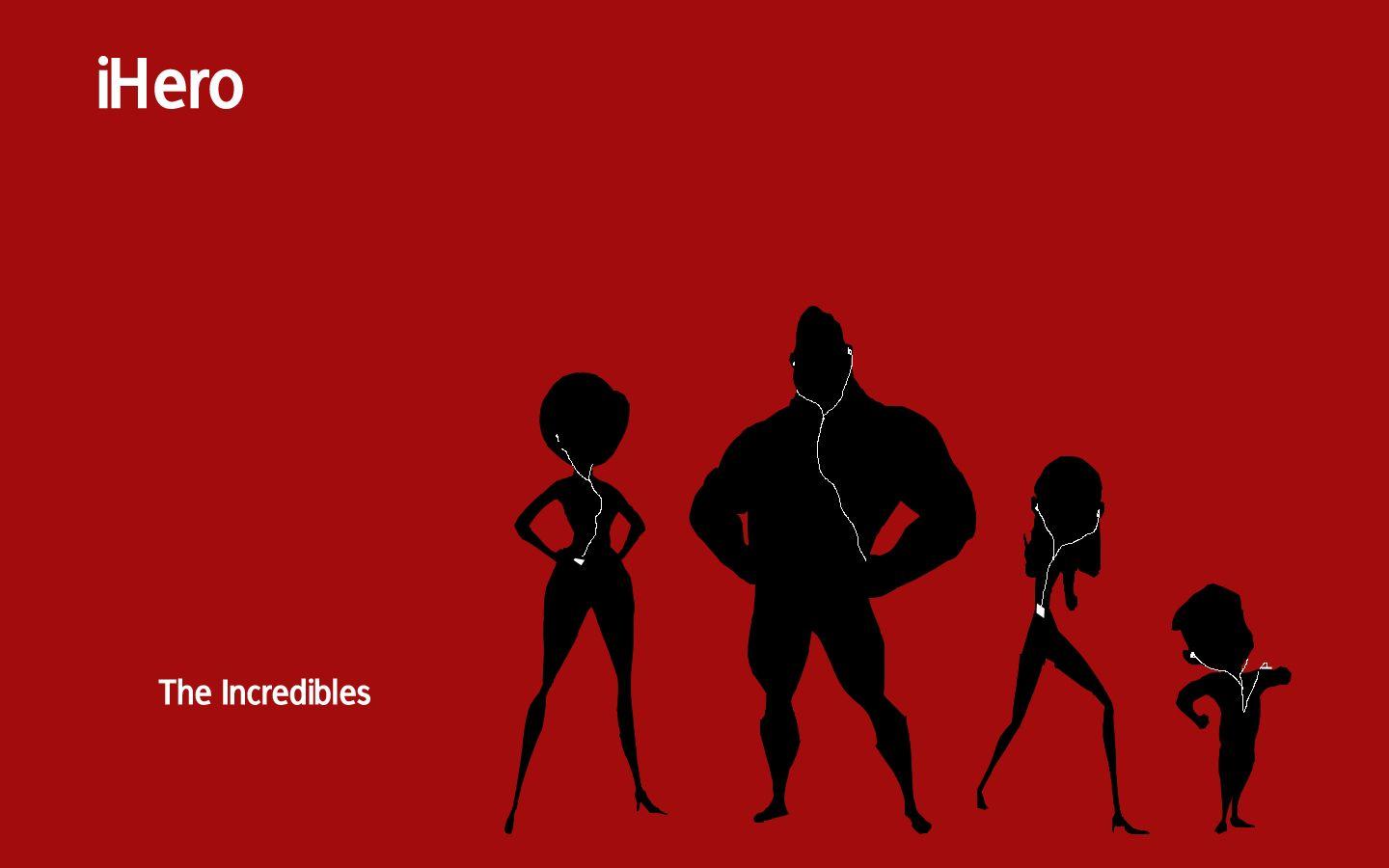 Computer wallpapers for free, the Incredibles iPod style backgrounds